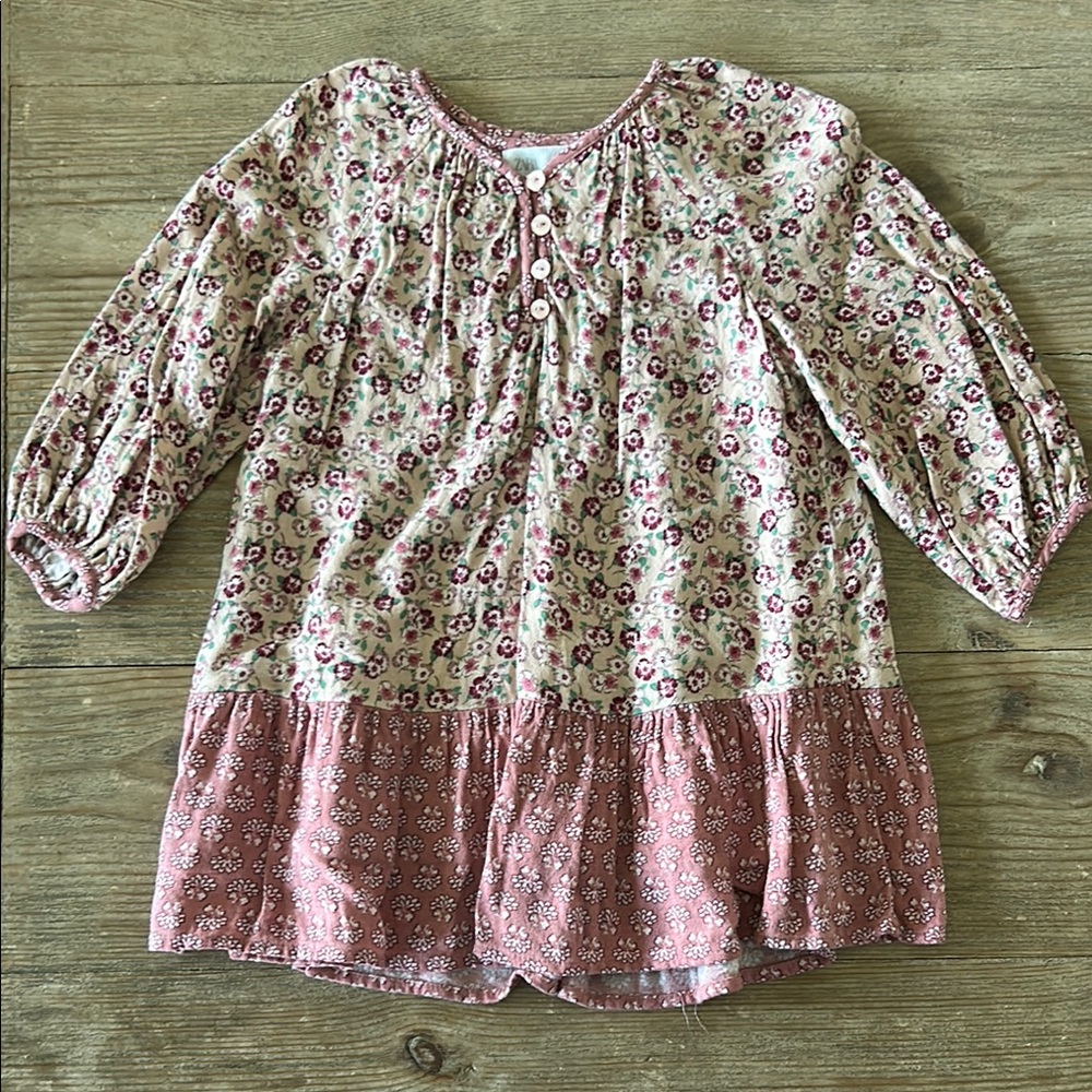 Zara Girls Floral Dress